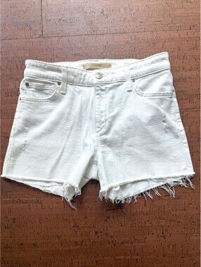 Joe’s Jeans The Lover White Denim Shorts W24